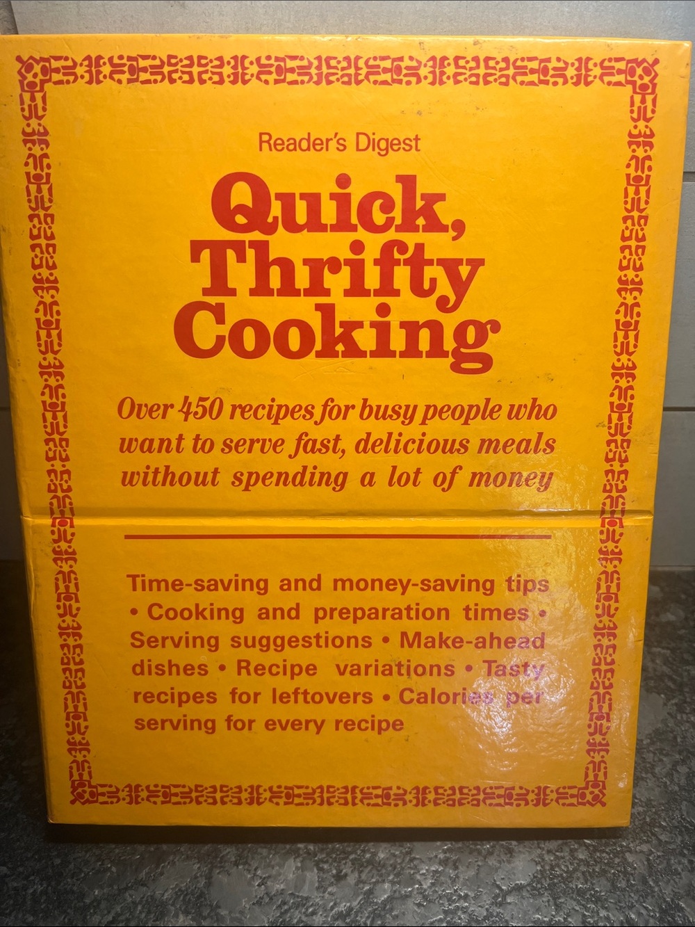 Reader's Digest Quick, Thrifty Cooking - Orange Edition